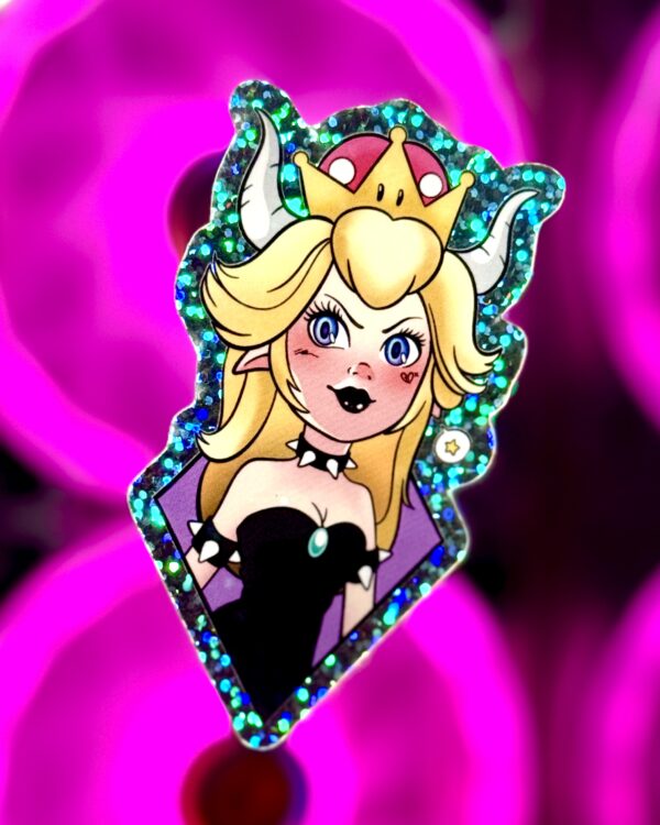 Gothic Peach Sticker